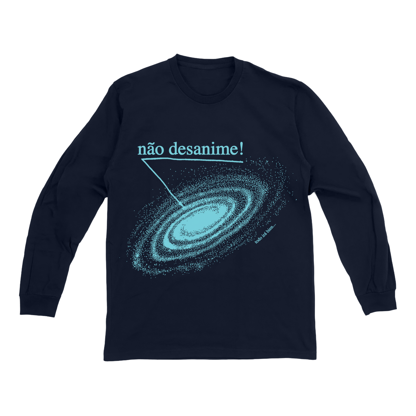Galaxia Baby Tee LS Navy