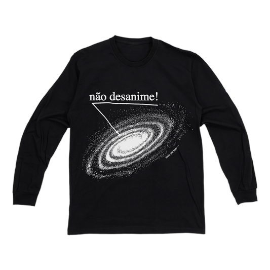 Galaxia Baby Tee LS Negro